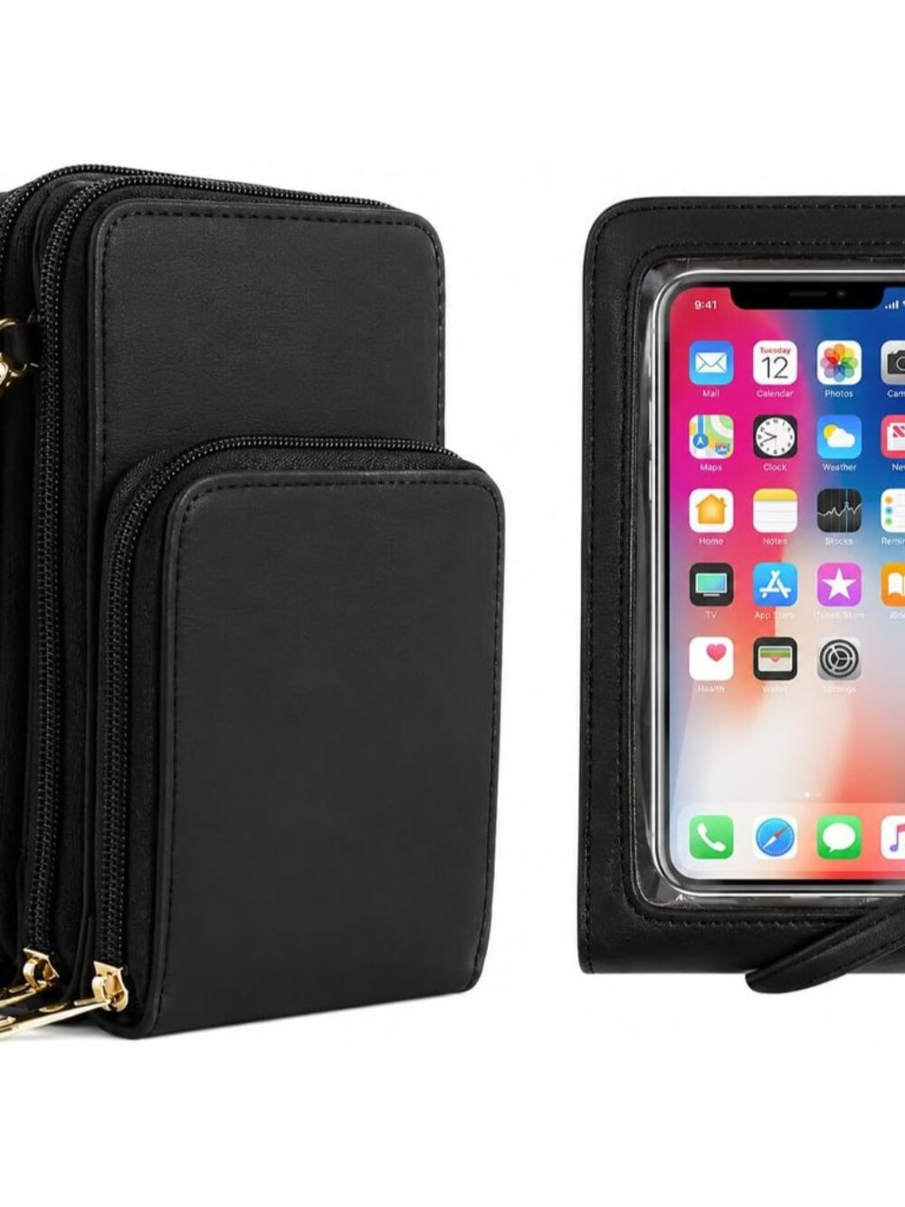 Crossbody Cellphone Purse Women Touch Screen Bag RFID Blocking Wallet Handbag Sh
